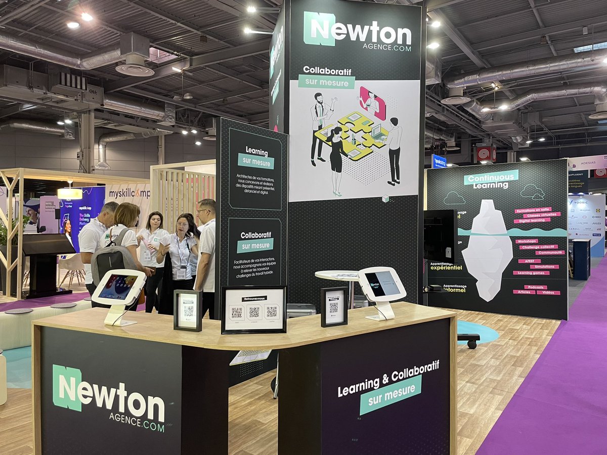 Jour 2 #LTFrance !

L’équipe Newton Agence vous attend pour une nouvelle journée sur le stand G40 du Learning Technologies France à Paris, Porte de Versailles.

<a href="/NewtonAgence/">Newton Agence</a>