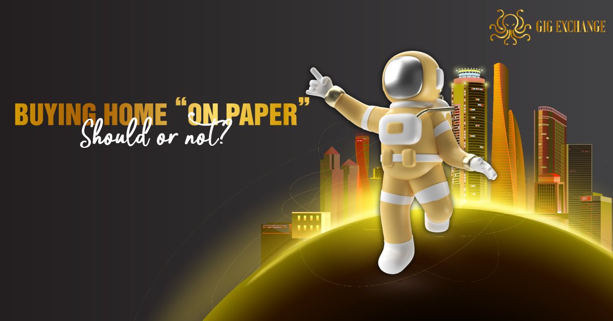 gigdollar's tweet photo. 📰 BUY A HOUSE ON PAPER (P.1)

The advantage of buying a house on paper is the amount of money you spend on the initial investment will be much lower than if you bought a house. 

However, buy a house on paper even though there are many risky cases.

https://t.co/7pBFO09RTA https://t.co/BeEfAl9Xbl