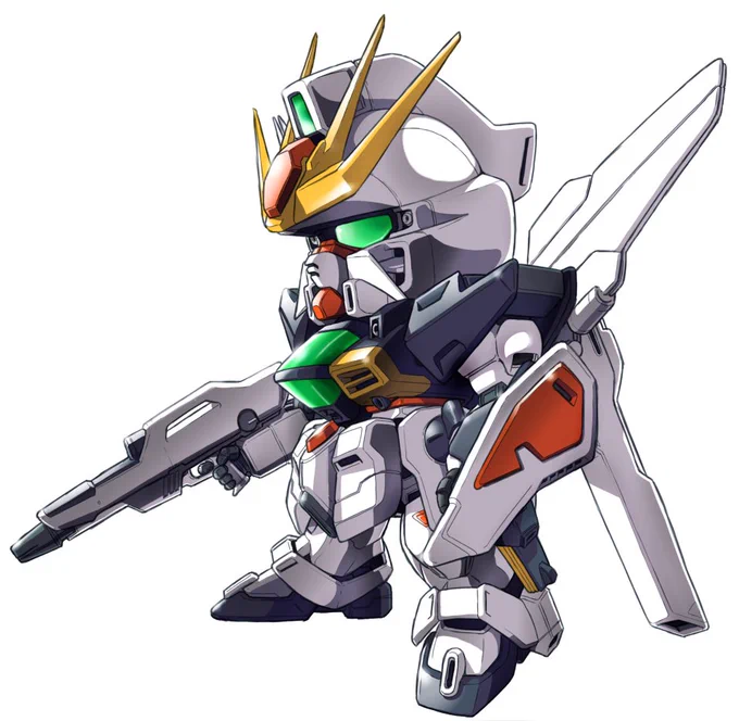何年か前に描いたSDガンダムです 