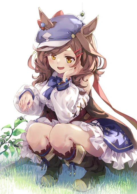 クモを克服したマチタン
#ウマ娘 #マチカネタンホイザ  #絵葉の自由帳 