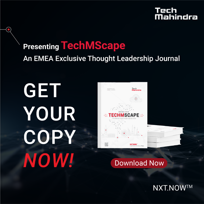 tech_mahindra's tweet photo. Prabhjinder Bedi, Chief Growth Officer, BPS, @Tech_Mahindra, shares his perspectives on #DigitalTransformation roadmap for telecom operators, in #TechMScape – An EMEA Exclusive Thought Leadership Journal.
📖Get your copy NOW - https://t.co/uoqYsrSLgS
#NxtNow #TechMahindraEurope