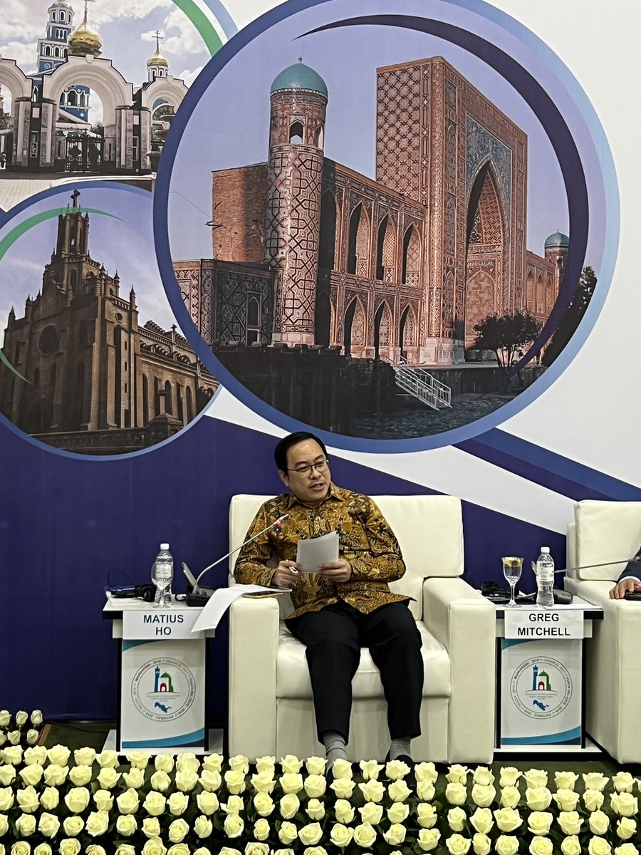 wadekusack's tweet photo. Cross-Cultural Religious Literacy became an essential part of the #BukharaProcess. This is a framework to enable people of different religions to build mutual understanding, respect, and collaboration. @matiusho speaking at the #DialogueOfDeclarations https://t.co/YAbjLa1OBT
