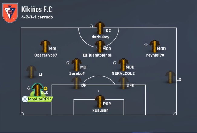 Menudo equipito tenemos!! Que tiemblen nuestros rivales !!! 

#fifa22 #clubspro #clubesprofifa22 #kikiñosfc #futbol