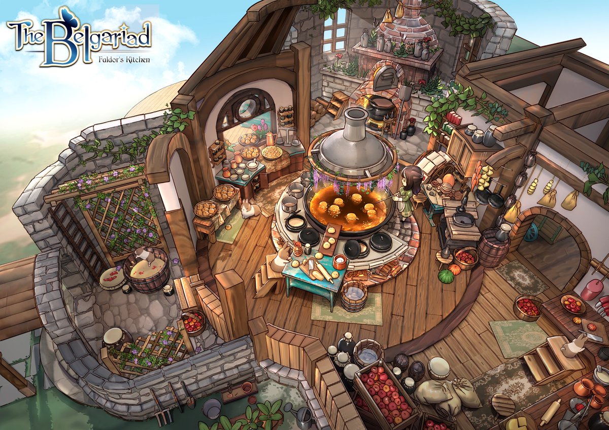 scenery no humans table barrel stairs food copyright name  illustration images