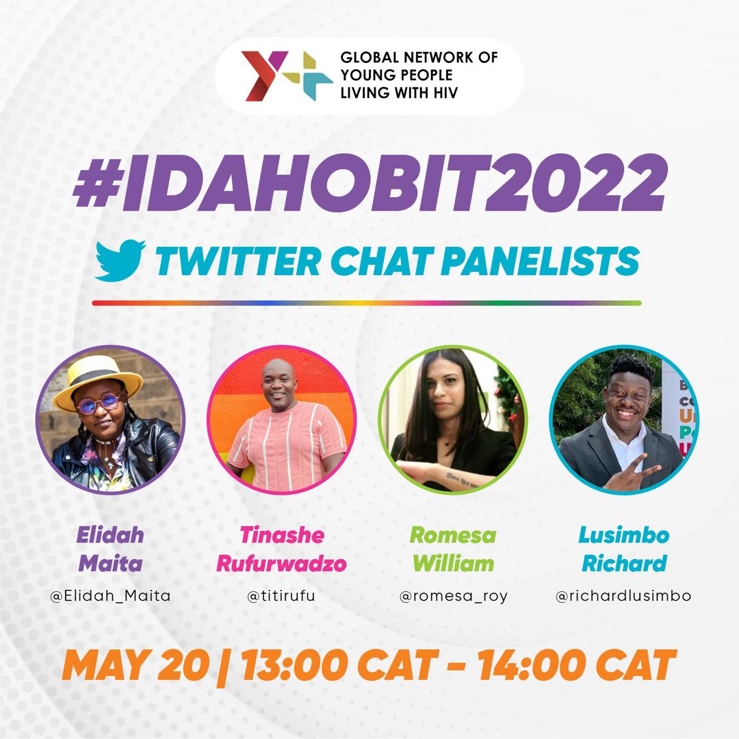 The best strategy to enhance social mobility around the world is to invest more and more effectively in youth-led interventions, meet our  panelists for tomorrow's TWEET CHAT hosted by @Yplus_Global. 
📱 @Elidah_Maita,📱 @titirufu
📱 @romesa_roy
📱 @richardlusimbo 
#IDAHOBIT2022.