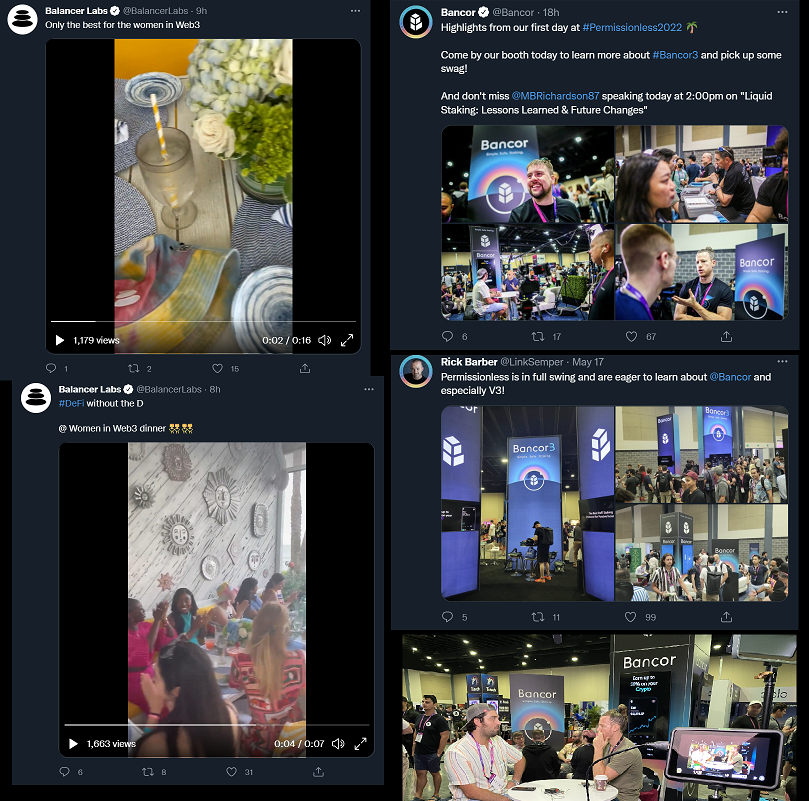 This is the same event #Permissionless2022 

@BalancerLabs vs <a href="/Bancor/">Bancor</a> 

The market will verify who's here to stay