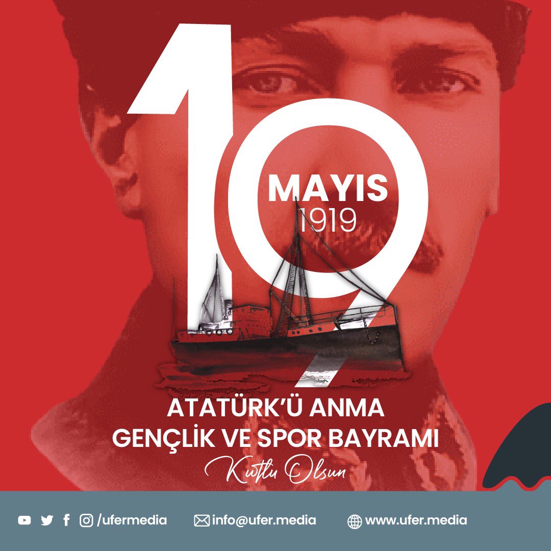 Gençlerimiz, geleceğimiz, umudumuz, heyecanımız ve kaybolan değerlerimizi geri getirecek teminatımızdır. Yanınızdayız 🙂✌🏻
.
#19mayıs #19mayısatatürküanmagençlikvesporbayramı #atatürk #gençlikvesporbayramı #ufer #ufermedia
