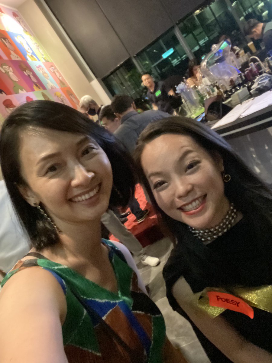 TAAANNN's tweet photo. @WIBA_official Fantastic energy at the WIBA launch party last night. @poesyliang very inspired by your story! https://t.co/Q70VZftYnn