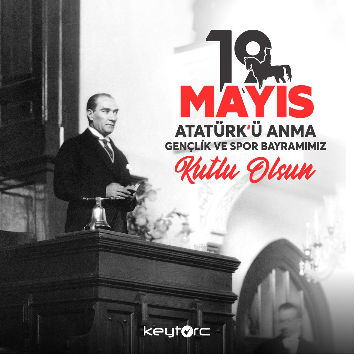 19 Mayıs Atatürk'ü Anma, Gençlik ve Spor Bayramımız Kutlu Olsun🇹🇷