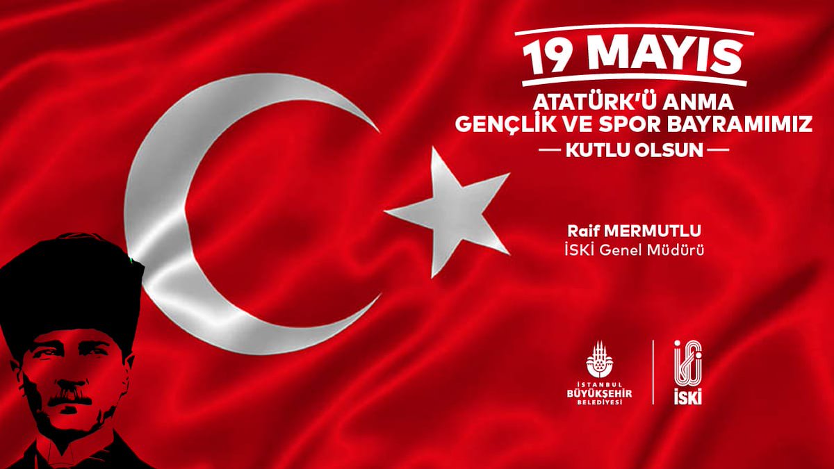 19 Mayıs Atatürk’ü Anma, Gençlik ve Spor Bayramımız Kutlu Olsun.