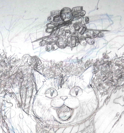 ヤフーオークションに「真作 山本貴嗣『エルフ・17』2021年電子書籍用