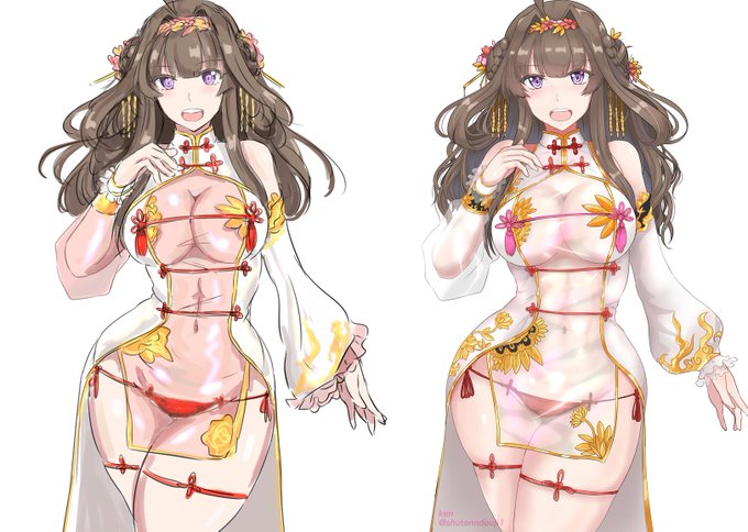 ラフとの比較も置いときます～ 