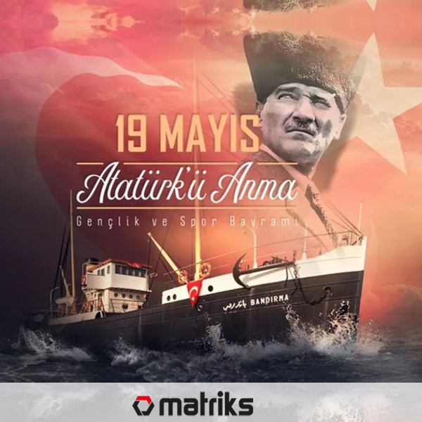 matriksbks's tweet photo. #19Mayıs #bağımsızlık #vatan 19Mayıs Atatürk’ü Anma, Gençlik ve Spor Bayramı Kutlu Olsun https://t.co/F0HeADKlEz