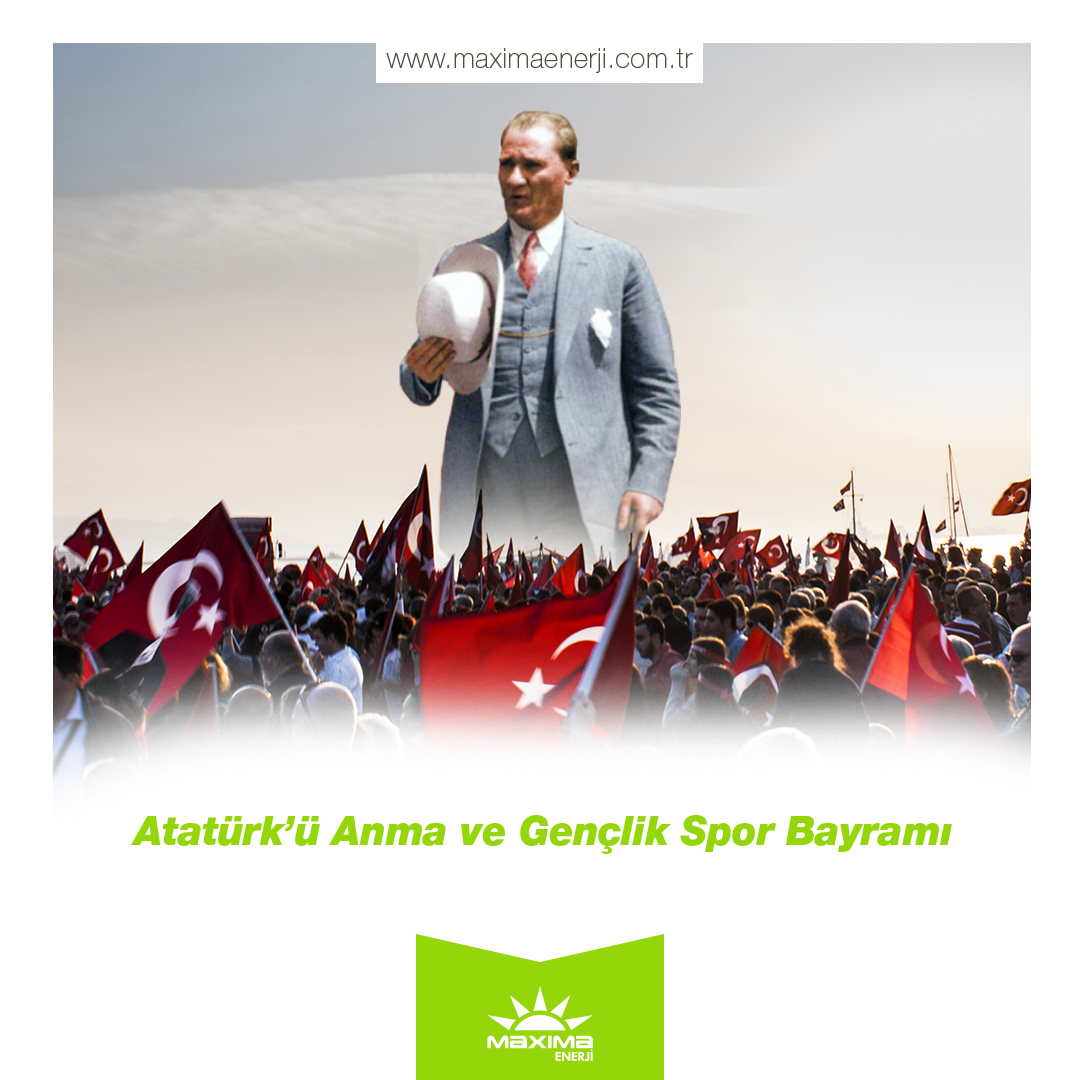 Spor gençliğin kuvvet kaynağıdır.
19 Mayıs Atatürk'ü Anma ve Gençlik Spor Bayramı kutlu olsun.