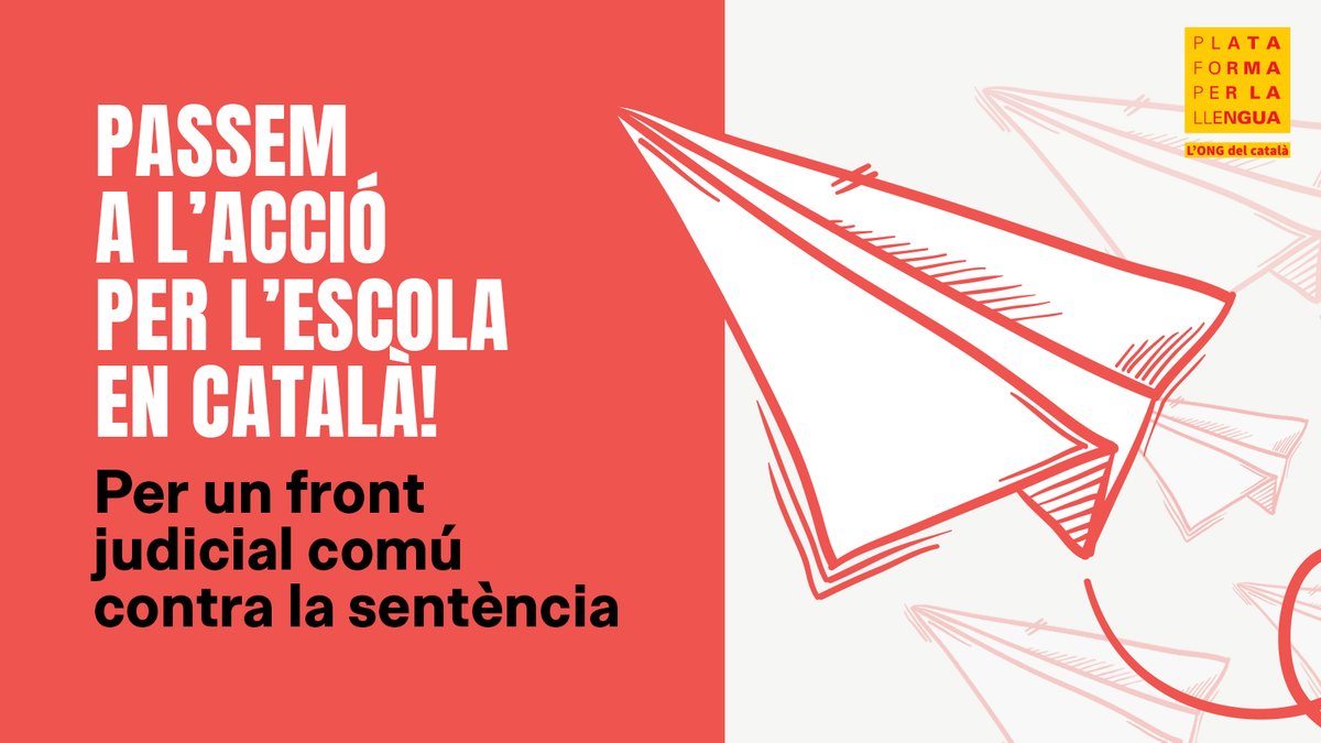 👊El front judicial comú contra la sentència del 25% pren forma: <a href="/omnium/">Òmnium Cultural</a>, <a href="/fnec/">FNEC</a>, <a href="/LaIntersindical/">LA INTERSINDICAL</a> i <a href="/USTECSTEs/">USTEC•STEs (IAC)</a> també s'han personat contra la seva execució, com vam fer nosaltres divendres passat 👉 bit.ly/3sDoMds

🗣️ Animem la resta d'entitats a sumar-s'hi!