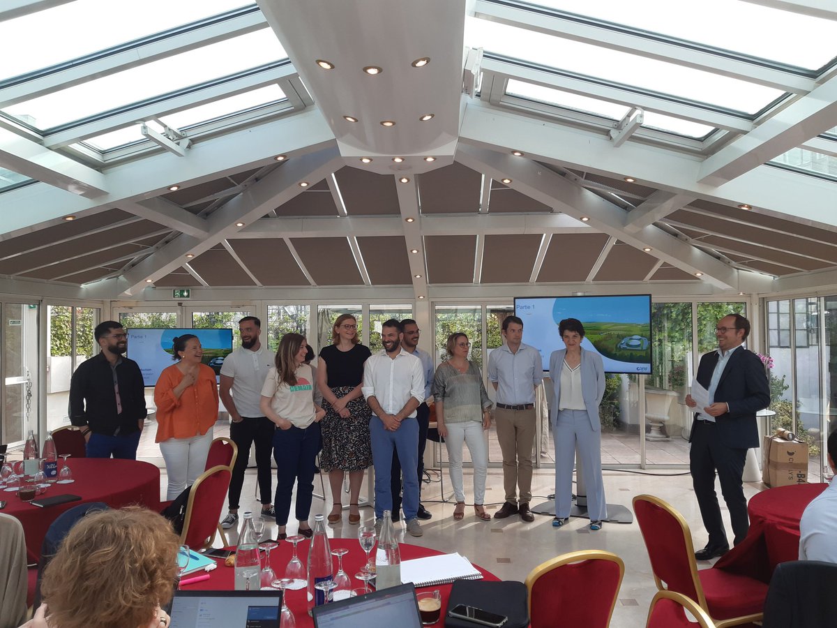 Elsa_GRDF's tweet photo. C'est parti pour la préparation au portage CRAC en IDF ! Avec l'accueil des nouveaux collaborateurs ! #crac #grdf #sécurité #transitionecologique https://t.co/dgnJnJK7H0