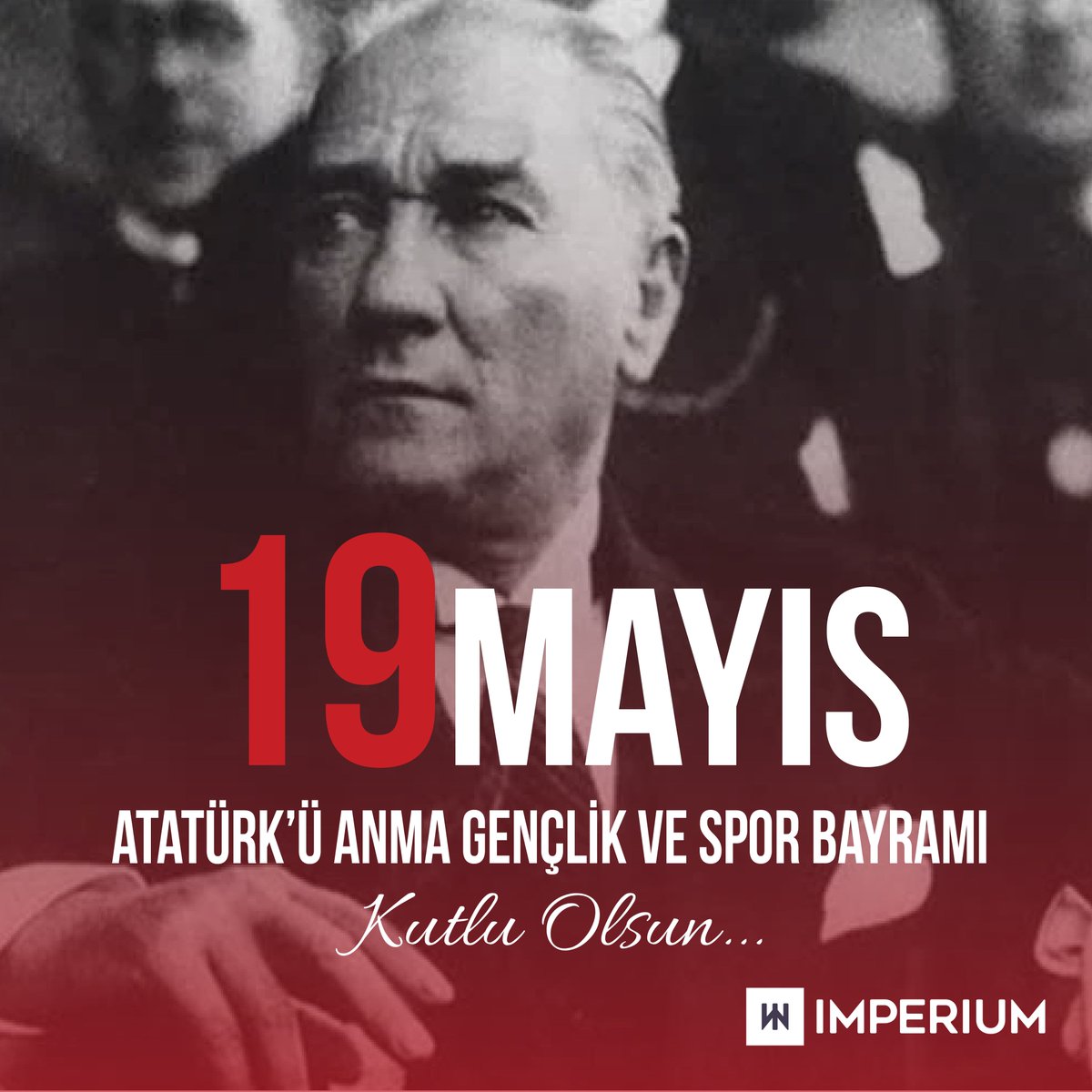 AjansImperium's tweet photo. #19Mayıs Atatürk'ü Anma, Gençlik ve Spor Bayramı kutlu olsun! https://t.co/gQMVw5Trl6