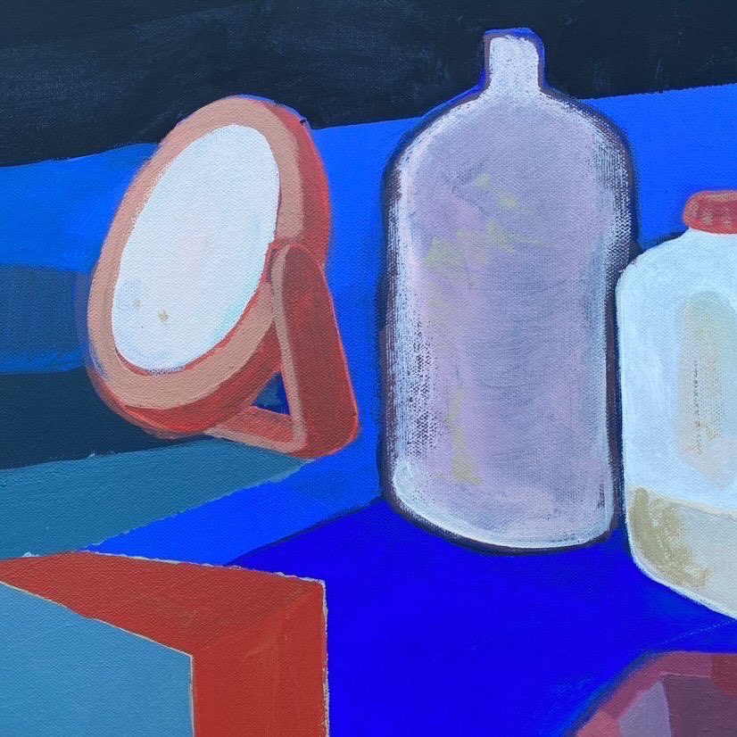 Quindecium15's tweet photo. The topics in my work are depicted through vacant, unoccupied spaces. The spaces and objective arrangements are derived from memoirs and nostalgic scenes. 

#art #paintings #acrylicpainting  #objects #memoirs #fineart #quindeciumexhibition #artist https://t.co/UxkwLSMJJx