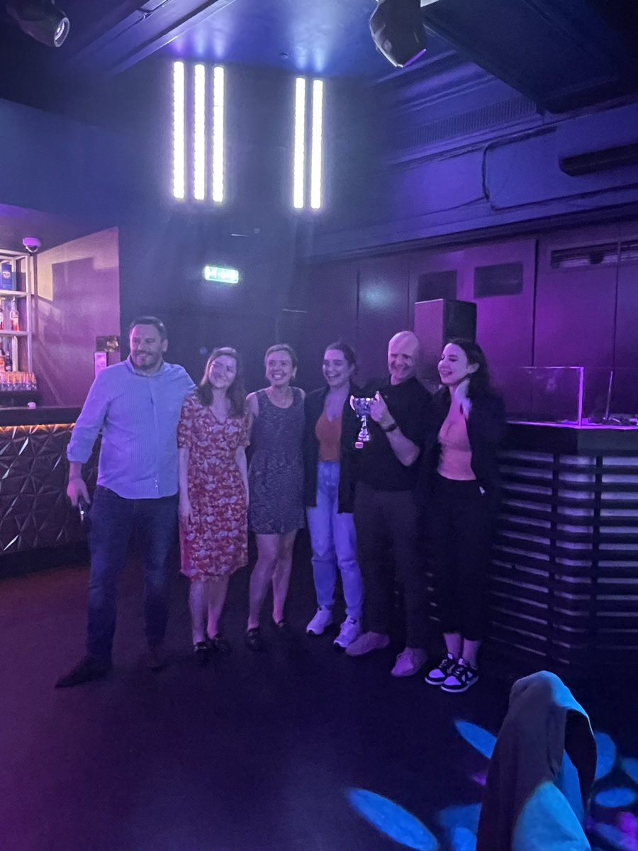 Huge congrats to @AllegoryComms!! Enjoy the glory the #CarmaCup bring! Thanks to a great evening @CIPR_Global @LondonPR and obviously @DarrylSparey for being a great quiz master, with great support from @Westofcenter!!!