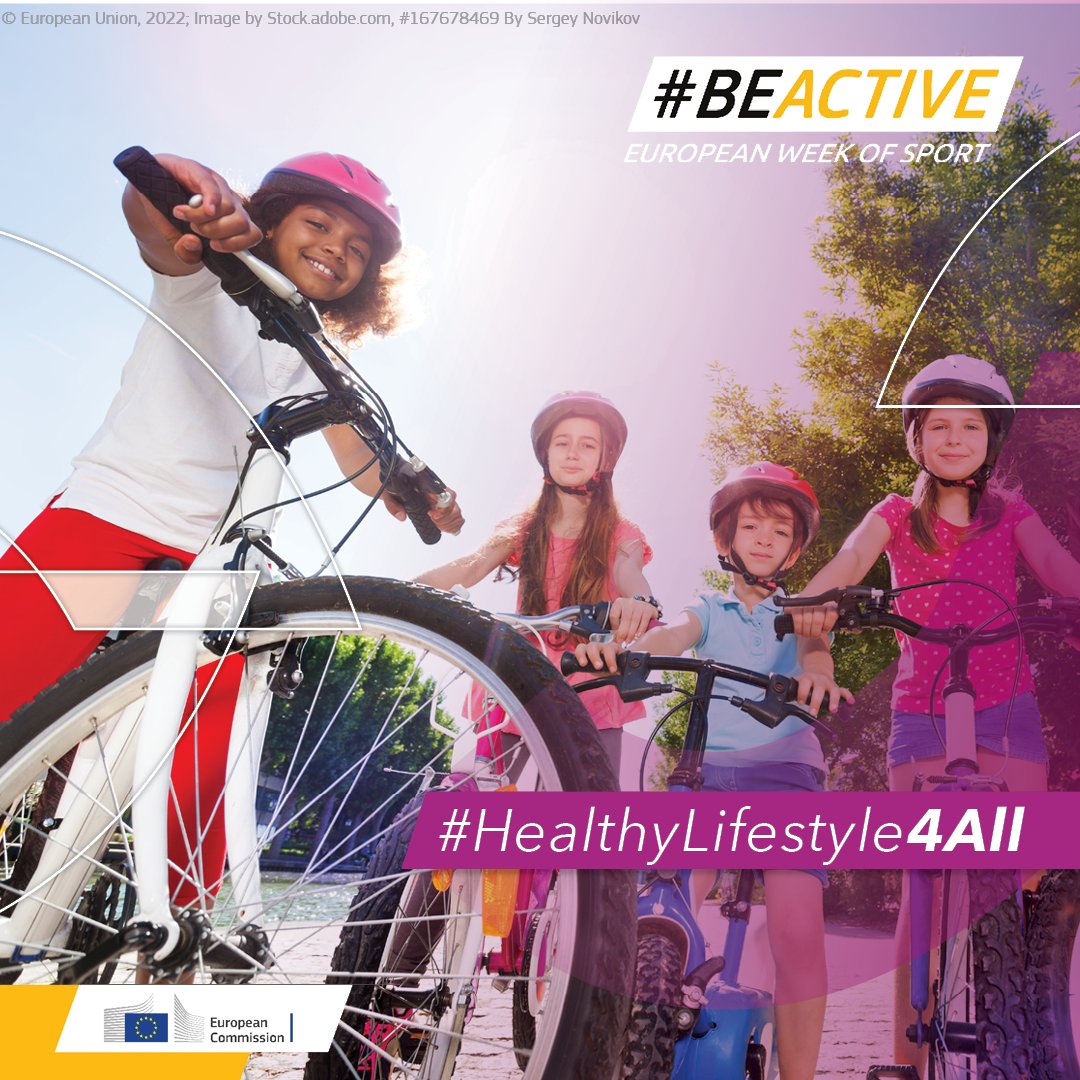 We are promoting a #HealthyLifestyle4All across generations &amp; social groups to help improve everyone's well-being. 🇪🇺

Sport stakeholders &amp; organisations are welcome to join the initiative by submitting a pledge - we've already got 50!

🤸♀️👉 sport.ec.europa.eu/healthylifesty…