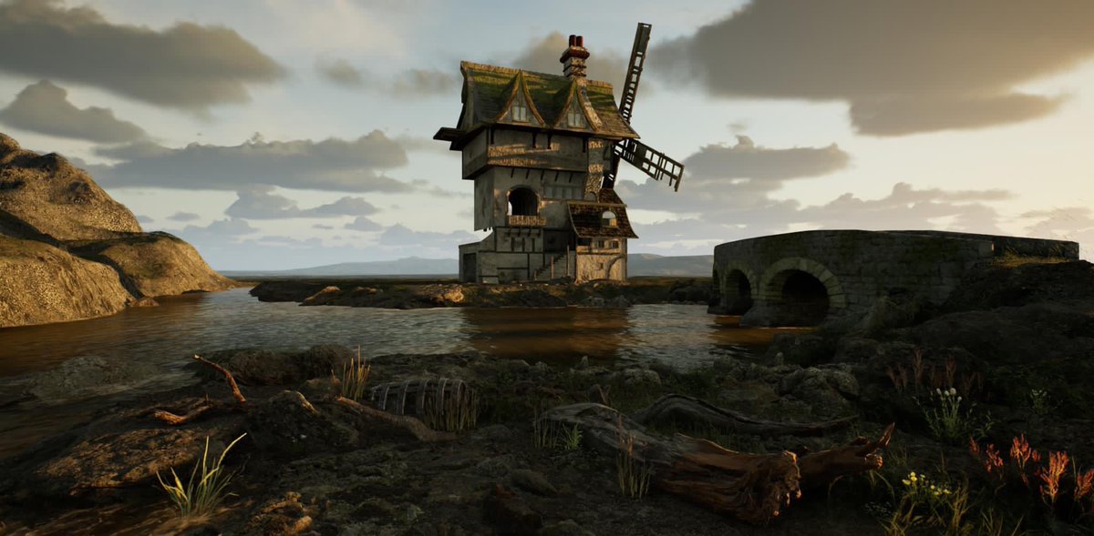 Stewart_Scott's tweet photo. Coming together nicely created in #Blender3d brought to life in #UnrealEngine5 https://t.co/gfMsFxWEEI