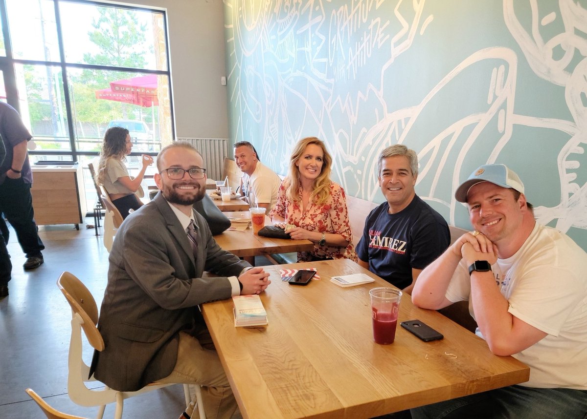 GlassDylanM's tweet image. I look forward to helping our candidates #WinBackHarrisCounty in November. This was a small, last minute get together, and I appreciate the candidates who utilized the opportunity to speak with families and voters in our community...