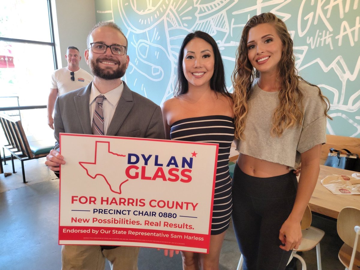 GlassDylanM's tweet image. I look forward to helping our candidates #WinBackHarrisCounty in November. This was a small, last minute get together, and I appreciate the candidates who utilized the opportunity to speak with families and voters in our community...