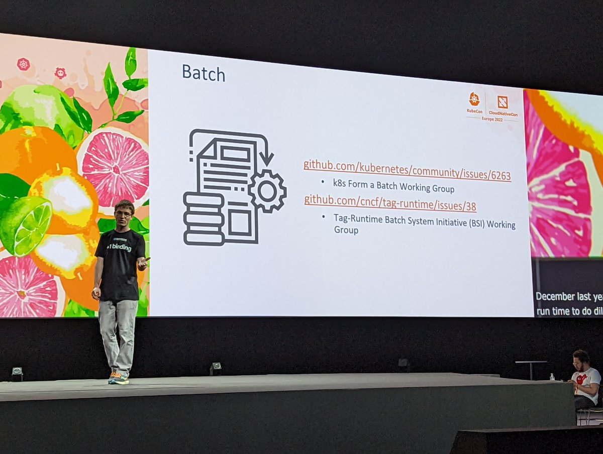 MrBobbyTables's tweet photo. Love seeing all the work going into enabling cloud native batch <3 https://t.co/W8kvUXFMoF