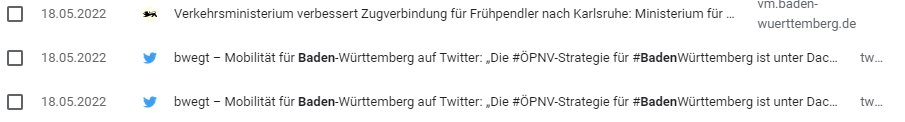 tuteplays's tweet photo. @bwegtBW Jetzt passt es, gestern führte der Link noch zu einer Pressemitteilung aus 2019 mit dem Titel "Verkehrsministerium verbessert Zugverbindung für Frühpendler nach Karlsruhe: Ministerium für Verkehr Baden-Württemberg". Habe es mehrmals probiert.
Hier noch in meinem Verlauf zu sehen: https://t.co/5OIQmlnRCv