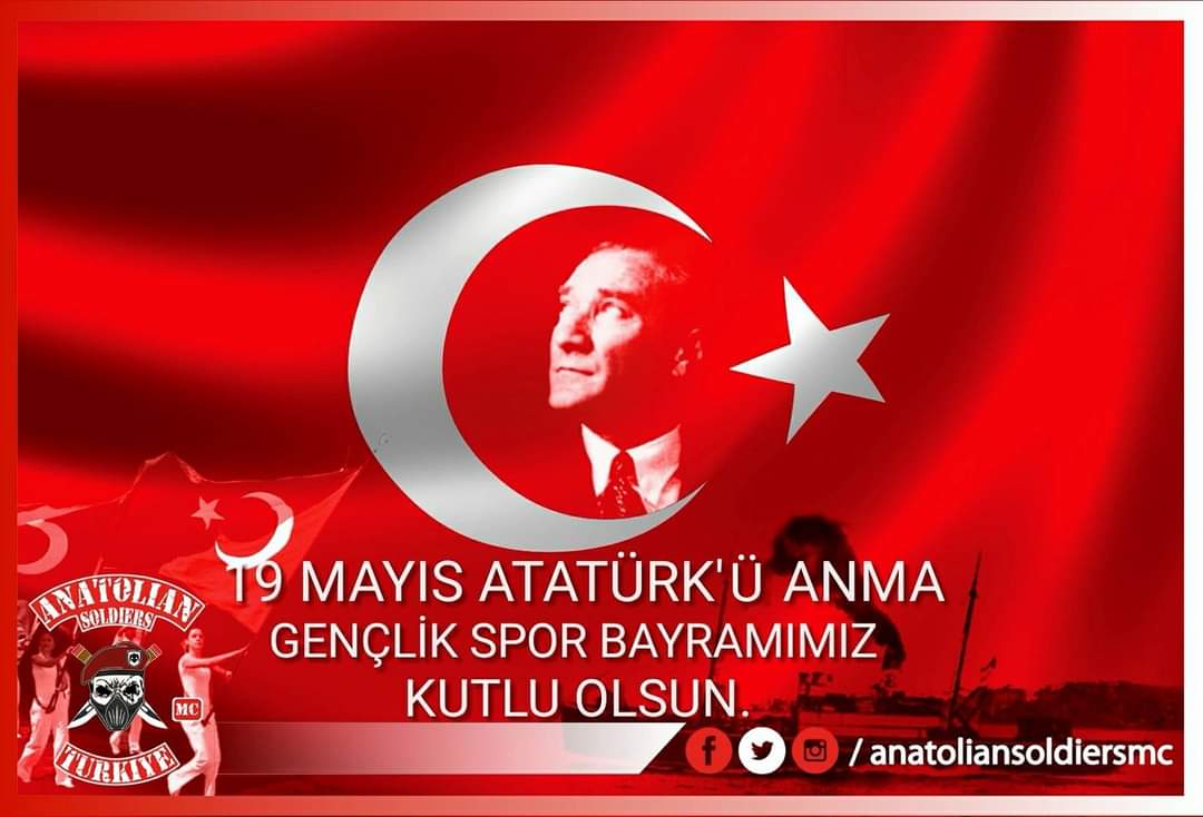 #AnatolianSoldiersMC #ASMC #Soldiers #Support44 #Turkey #Türkiye #Turkish #MotorcycleClub #MC #Motorcycle #Biker  #Brotherhood #OnePercenter #Club #Motorbike #Motosiklet #MotosikletKulübü  #beautiful #love #instagood #photooftheday #tbt #19MAYIS #19MayısGenclikveSporBayramı