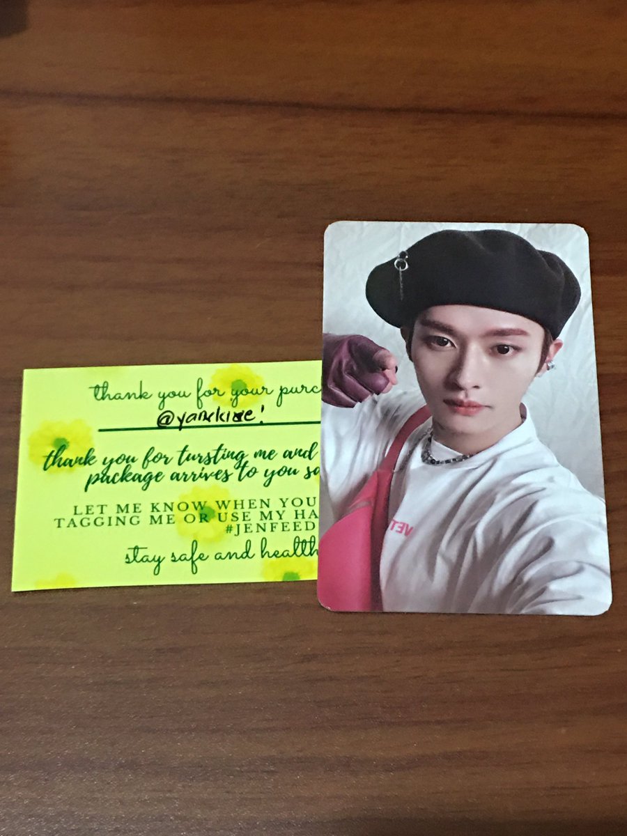 yanskive's tweet photo. hi @jenbns__ thank you for the smooth transaction and secured packaging ๐
#jenfeedbacks https://t.co/ZGsAFgxKa6