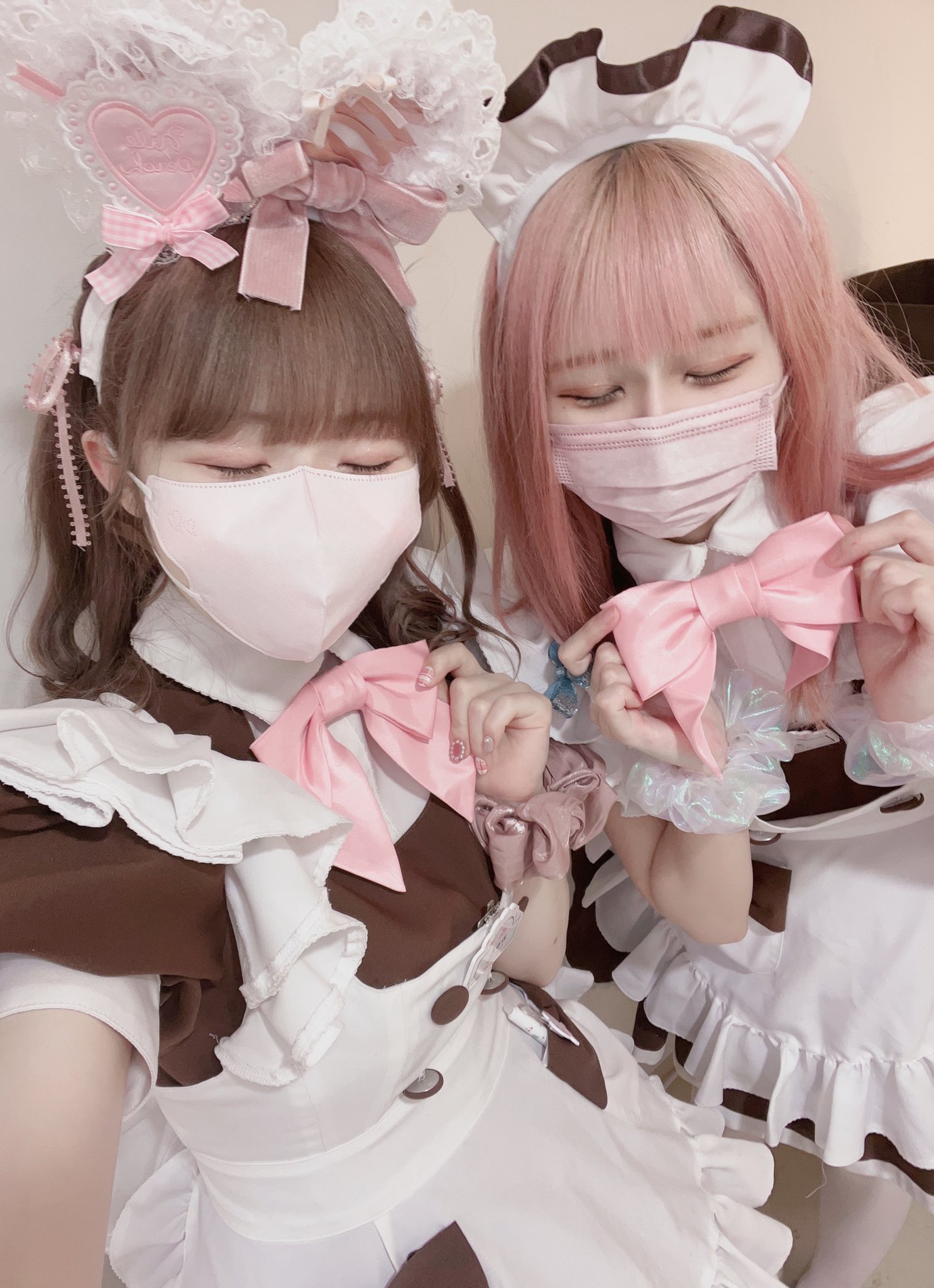 みゅん At Home Cafe お給仕終わってます 正メイドお祝いにきてくれた方や 久しぶりに会えた方もいて嬉しかったです 初めましてのご主人様お嬢様もお話してくれてありがとうでした すれ違いだったけどなぽちにも会えたよ みゅんナポ正メイド