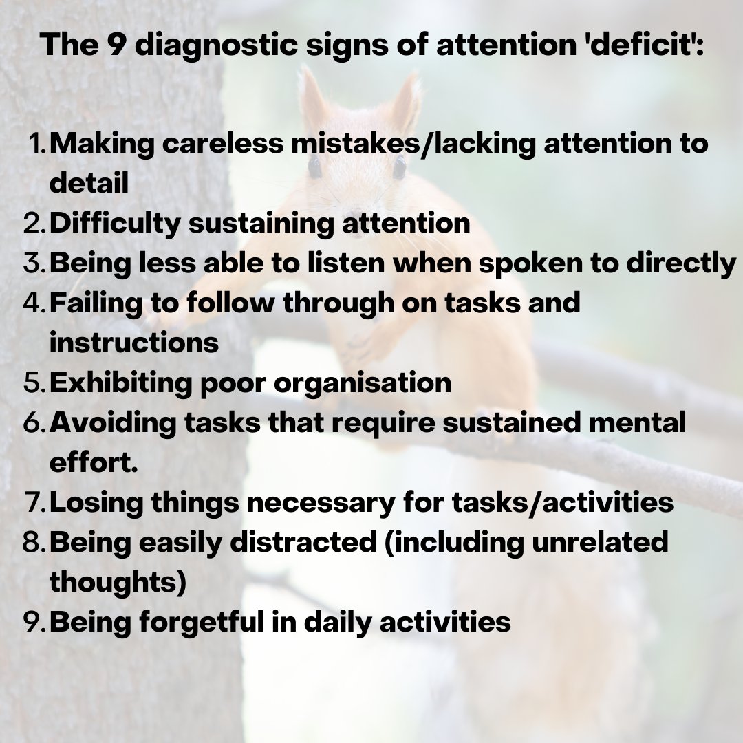 This week’s theme, covered calamitously in Episode 28 of The ADHD Adults Podcast, is inattentiveness (which forms half ADHD, diagnostically speaking).