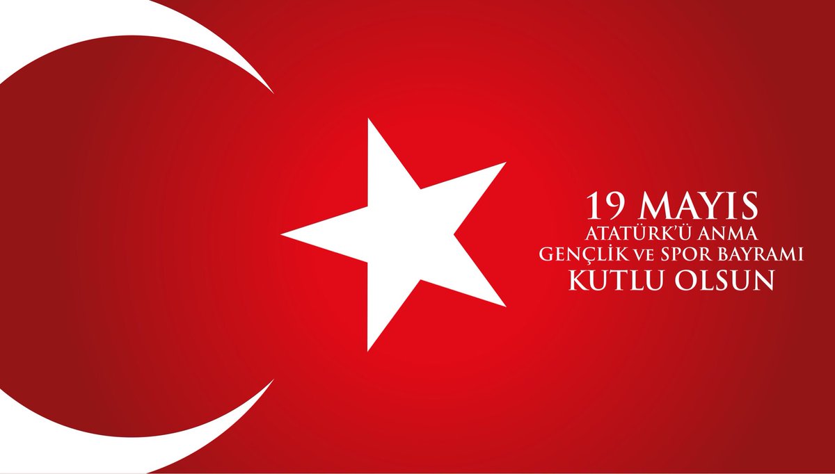 Bağımsızlığa atılan adımın 103. yıl dönümü! 19 Mayıs Atatürk'ü Anma, Gençlik ve Spor Bayramımız kutlu olsun.