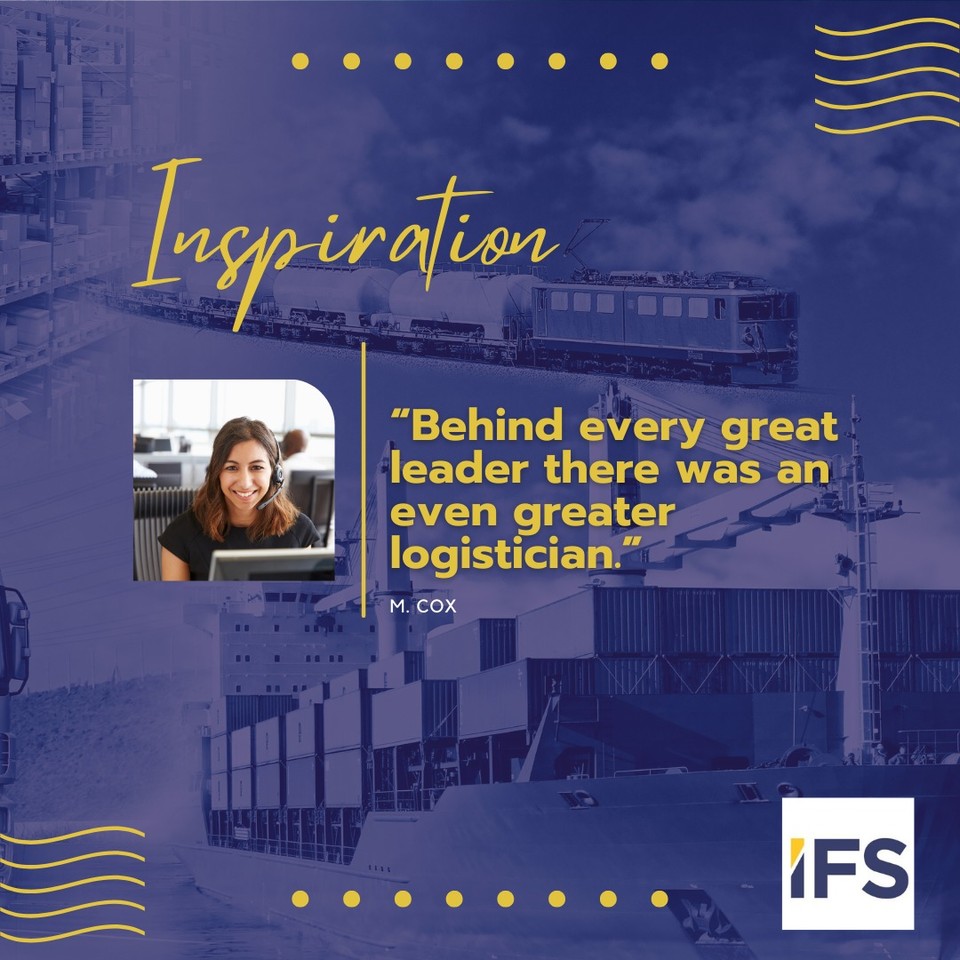 inlinefreight's tweet photo. Inspiration:
“Behind every great leader, there was an even greater logistician.” - M. Cox
https://t.co/ZJt7sxGFZ9
#logistics #professionalinlinefreightsolutions #inspiredtomovetheearthforourclients #forwardfreight #inlinefreightsolutions #landfreight #airfreight #seafreight https://t.co/p2oDCnjFIJ