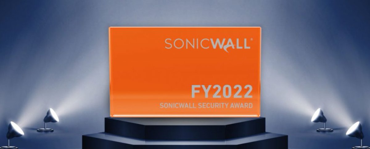 We are delighted to share that we've won <a href="/SonicWall/">SonicWall</a>'s "Enterprise Partner of the year" award.
This is a fantastic achievement and we are grateful for the hard work our team has put in. To read more, click here blog.sonicwall.com/en-us/2022/05/…