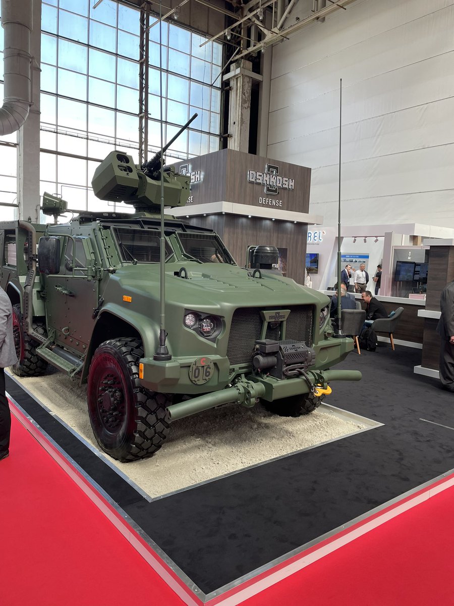 Day 2 at #BSDA2022 - stop by and see the <a href="/OshkoshDefense/">Oshkosh Defense</a> #JLTV on display.