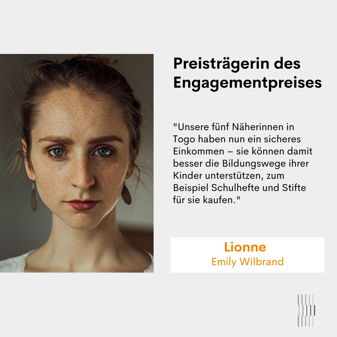 Emily Wilbrand ist die diesjährige Preisträgerin des Engagementpreises der Studienstiftung. Mit ihrem Projekt "Lionne" klärt sie u.a. über den weiblichen Zyklus, mehr dazu könnt Ihr hier nachlesen: 
studienstiftung.de/auszeichnungen…

#alumni #studienstiftung #engagementpreis