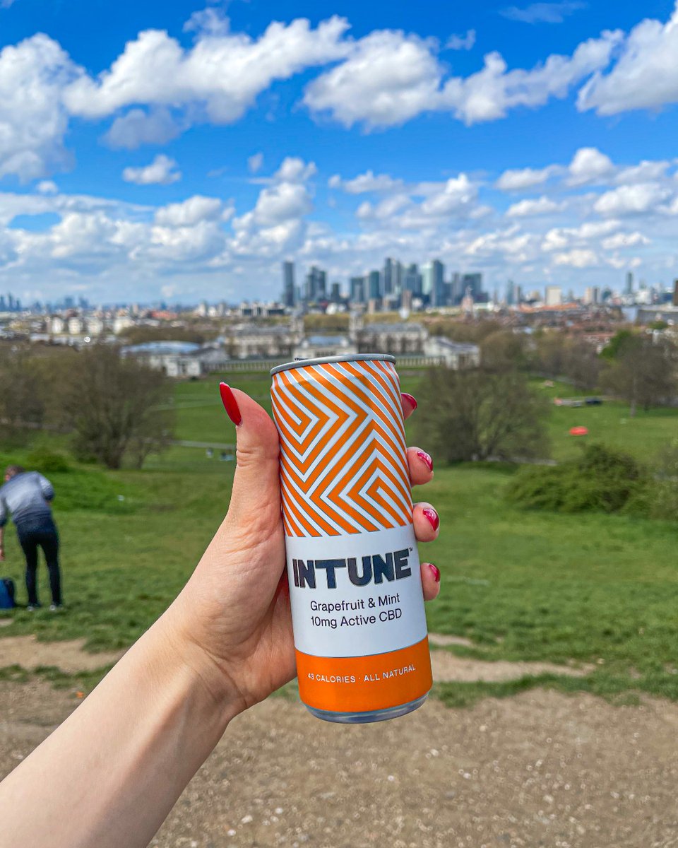 Don’t forget to visit us and grab your @intunedrinks before you go on a walk in Greenwich Park. It will wake you up and keep you focused ! 😎 #cbd #cbddrink #cbddrinks #greenwich #greenwichlondon #greenwichpark #london #londonlife #londonist