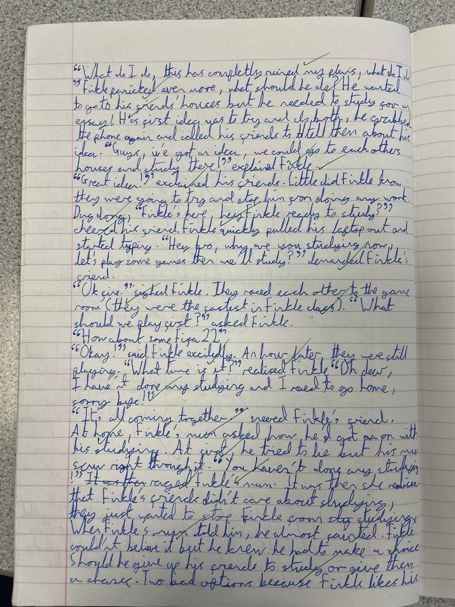 StCeciliascjs's tweet photo. Have a read at this fabulous piece of work from a very hardworking and talented year 4 child. What a lovely way to begin the morning. ⭐️✍🏼 #StCeciliasWriting #LWQM @AlaineSanders14 https://t.co/e6chtqnH4Z