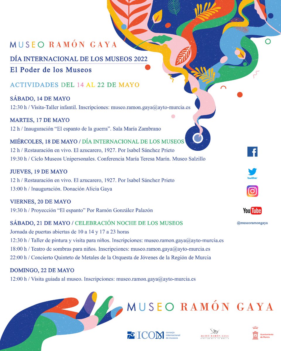 Arte_peques's tweet photo. Las actividades para niños con motivo del #DiaInternacionaldelosMuseos2022 continúan el sábado 21 de mayo en el @museoramongaya https://t.co/JwunIQEa0A