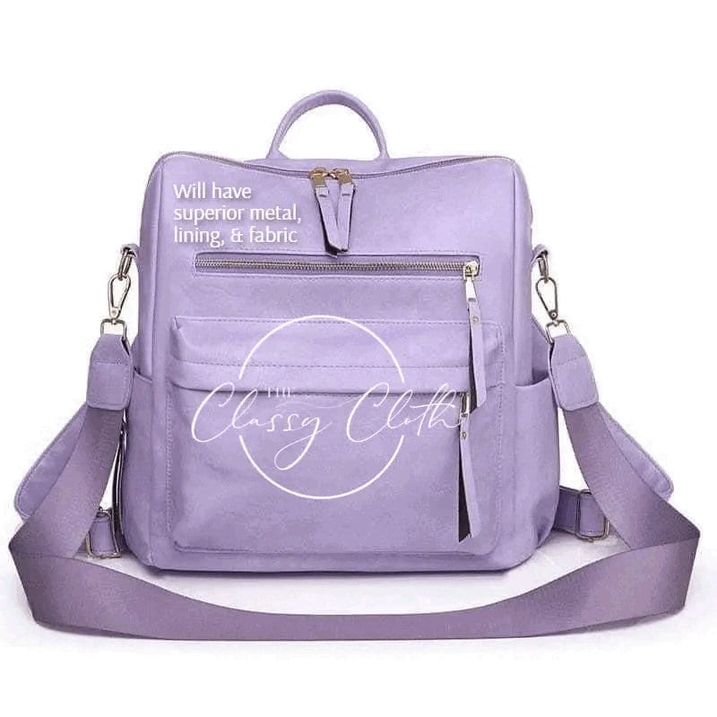 artisan_pure's tweet image. Chic Backpack Crossbody Bag-Convertible Women's Backpack Travel Bag Spring Purple-Gorgeous Spring Backpack-Decorator Backpack Satchel Purse etsy.me/3l2nEf5 #Etsy #ArtisanPureSkinCare #BohoBackpack