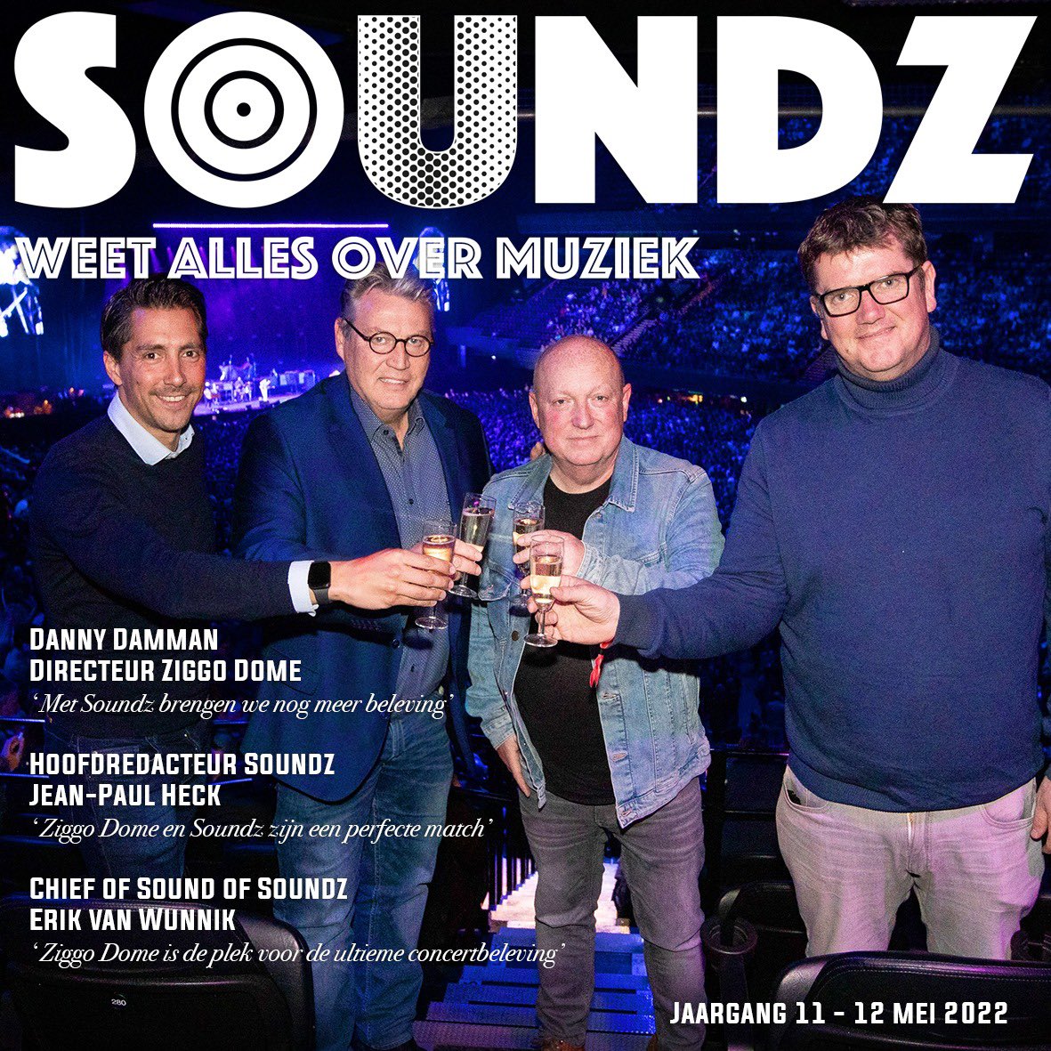 ZiggoDome's tweet photo. Vanaf heden is @soundzmagazine mediapartner van de #ZiggoDome🎶 Door de samenwerking met Soundz voegen wij nog meer beleving voor- en achteraf toe voor de fans. O.a. prachtige achtergrondverhalen op onze socials zullen hiervoor zorgen🙌 https://t.co/xVqEA8Unnj