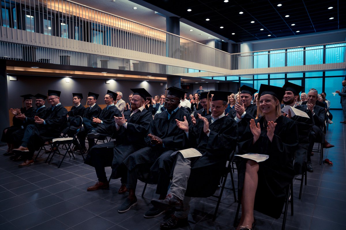 BmiBrussels's tweet photo. Congratulations to our graduates of International Executive MBA (Co-Organized by UCLouvain and BMI Executive Institute) Class of 2022 in Brussels! 👏 https://t.co/nCUO0c2b2v