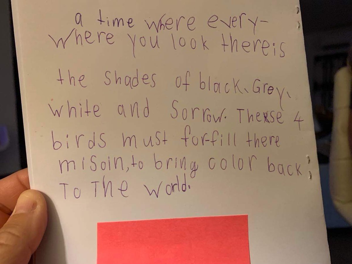 Why I do what I do…I tell my students they are authors, so they are authors! Writing their own books at home 🤍📝 #everyoneisanauthor