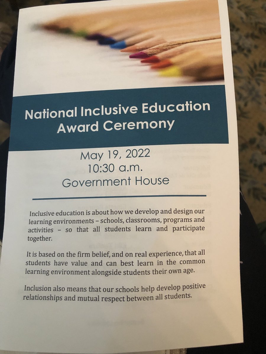 MarilynLuscombe's tweet photo. #NBACL Inclusive Education Awards. Congratulations to all recipients! Thank you for your contributions to inclusion! https://t.co/fql5xsaekc