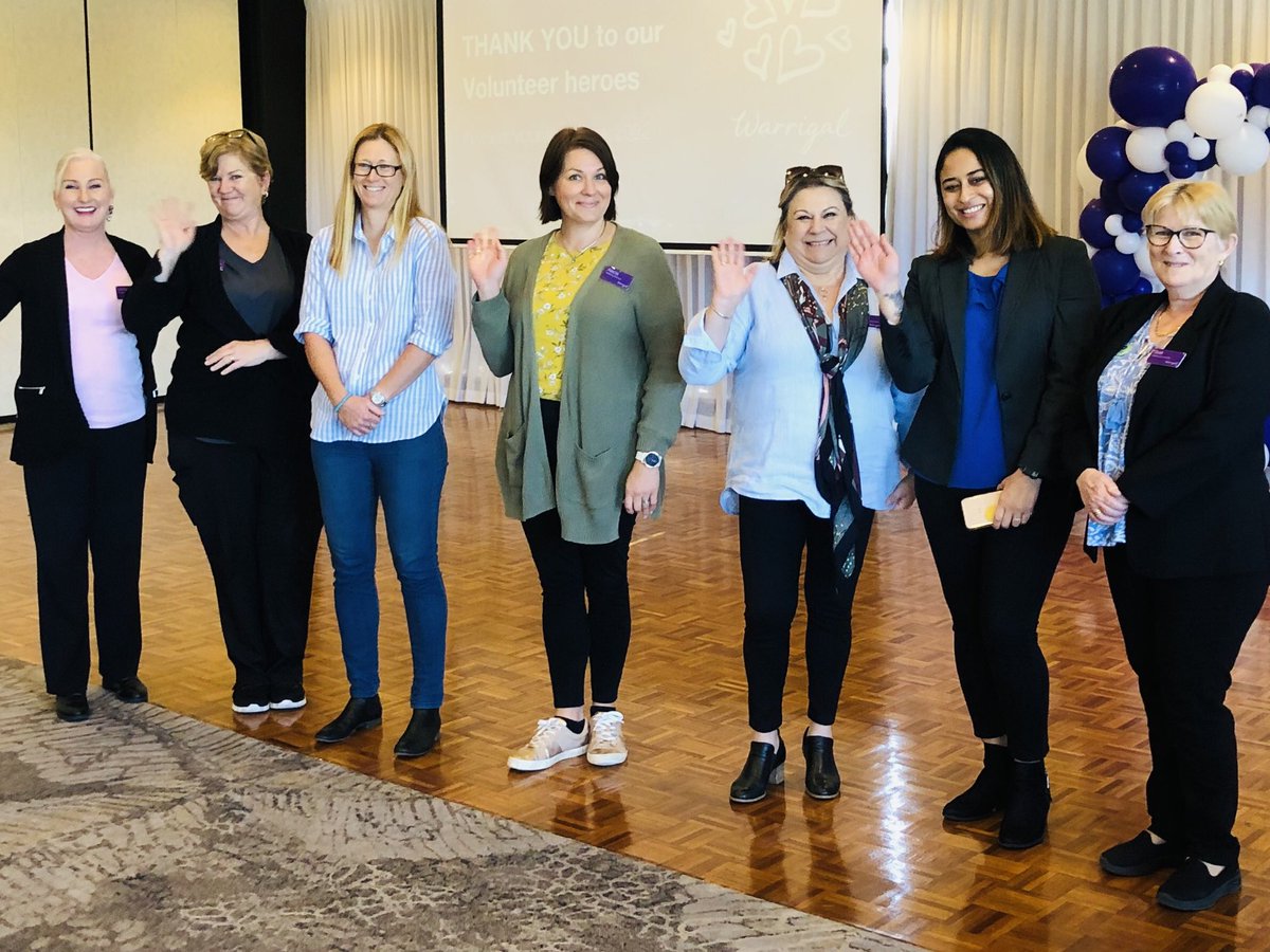 markwsewell's tweet image. More celebrations again today for volunteers at Warrigal. ##hereforgood #nationalvolunteerswek