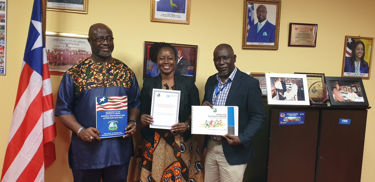 UNFPALiberia's tweet image. Actions that protect and empower girls and boys will eliminate harmful practices, help end poverty, and lead to the realization of the #SDGs.

#UNFPA is ensuring that no young person is left behind.