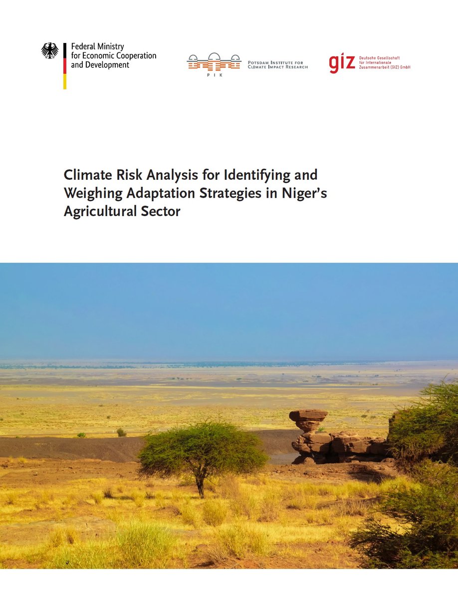 #Water is extremely scarce in the #Sahel - a better water use due to tailored #adaptation can reduce adverse effects of #ClimateChange. Today a new #AGRICA study was launched in the <a href="/AllianceSahel/">Alliance Sahel</a> by <a href="/PIK_Climate/">Potsdam Institute for Climate Impact Research PIK</a>, <a href="/giz_gmbh/">GIZ</a> and <a href="/BMZ_Bund/">Bundesentwicklungsministerium</a>. Find out more at agrica.de/downloads/?cou…