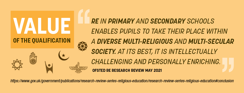 NATREupdate's tweet photo. This quote from last year’s Ofsted Research review perfectly sums up the value of RE in the modern school curriculum. 
@Ofstednews @RECouncil 

#RethinkRE #StateofRE #REteacher https://t.co/T72p8pEy2N